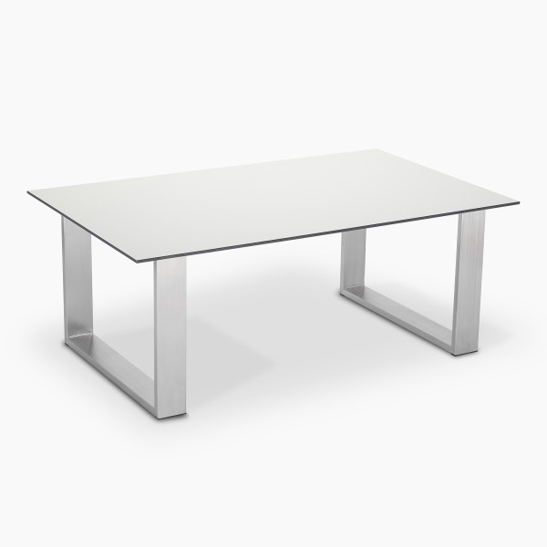 LeedLine white rectangular coffee table 70 x 115 cm