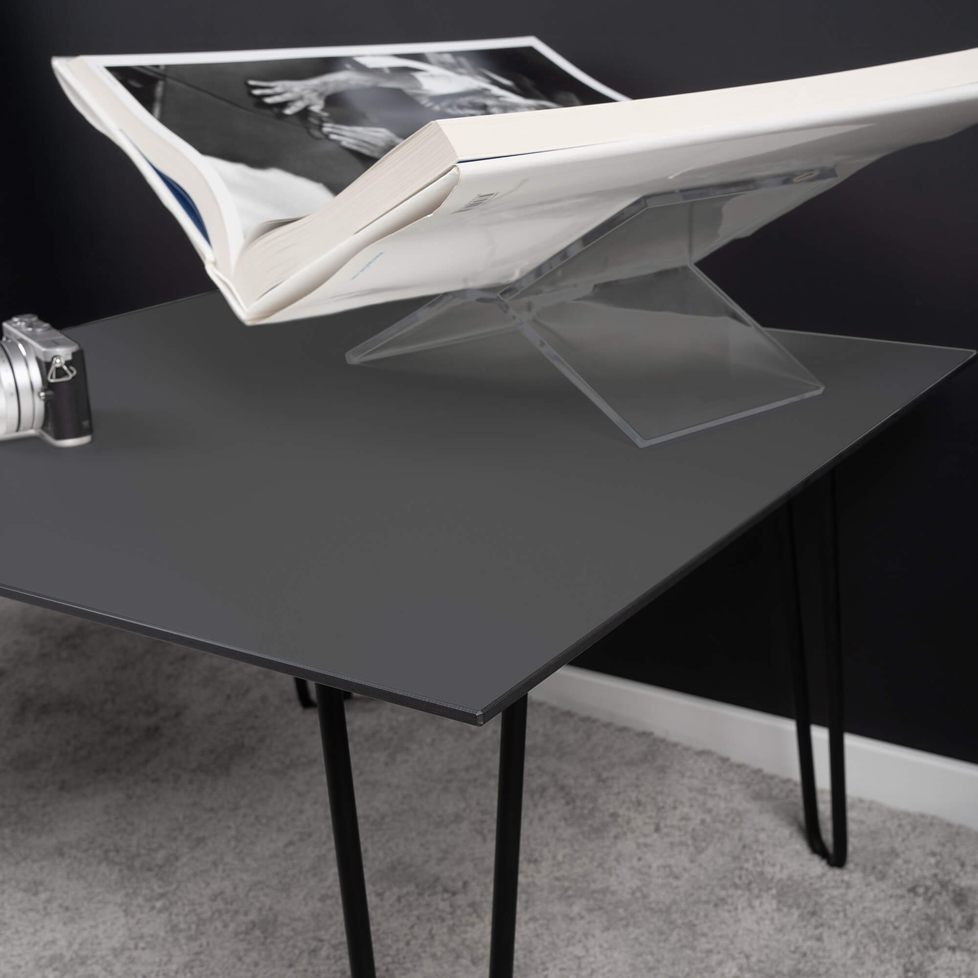 Living-room-end-table-HPL-wood-table-top-floating-anthracite