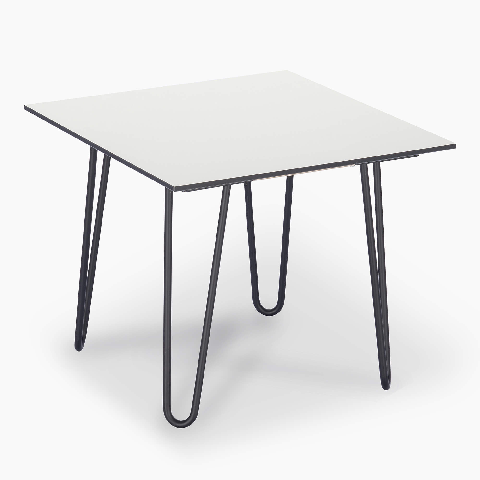 Tea-table-side table-modern-white-with-corners